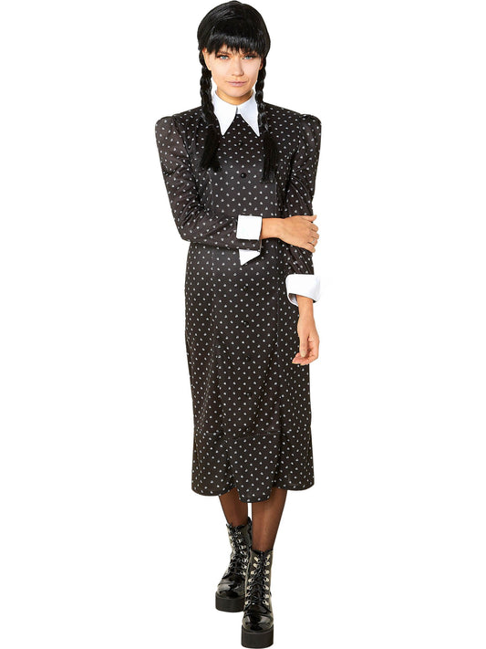Wednesday Addams Dress Womens Adult Costume