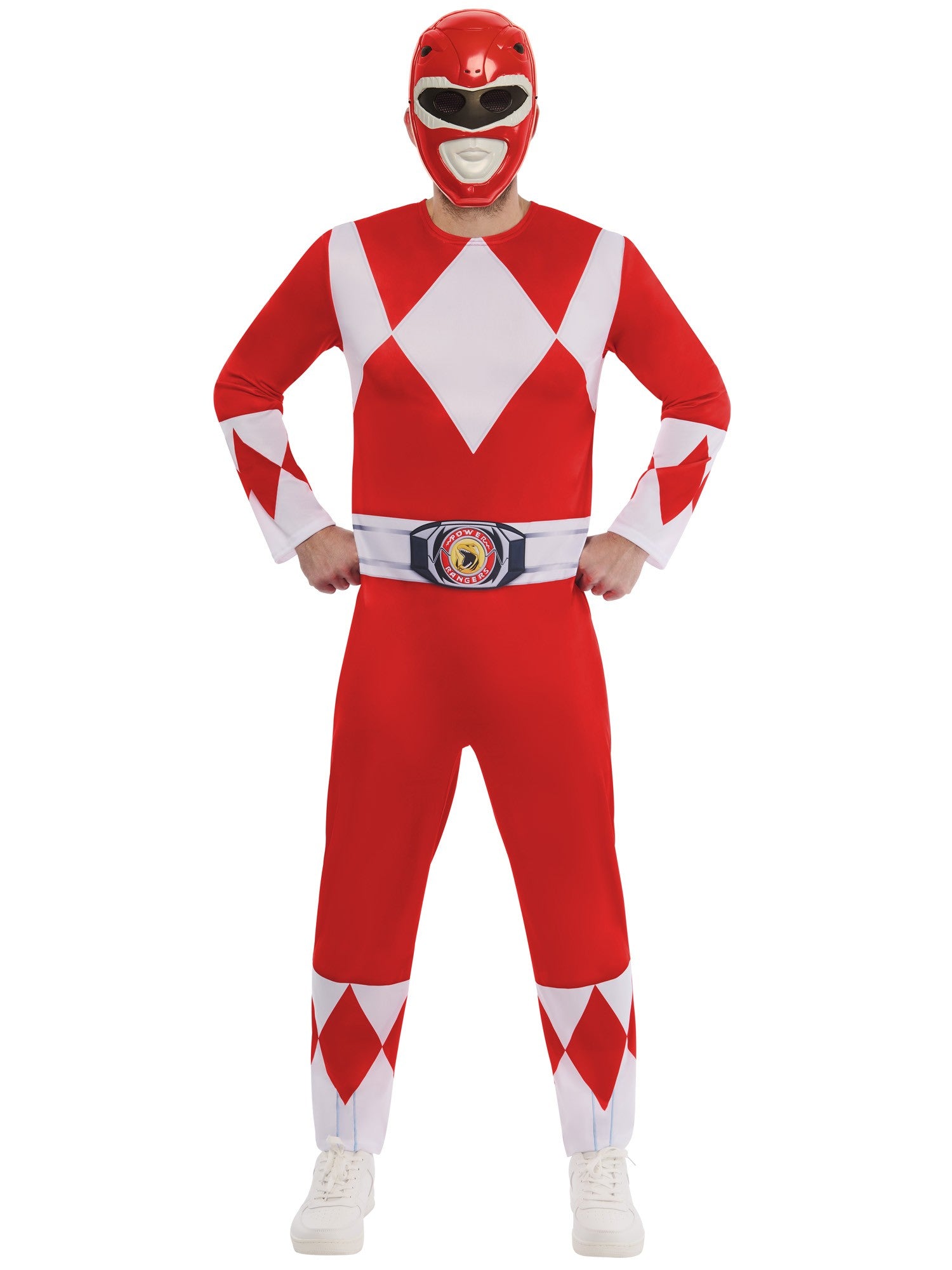 Adult Mighty Morphin Red Power Ranger Costume