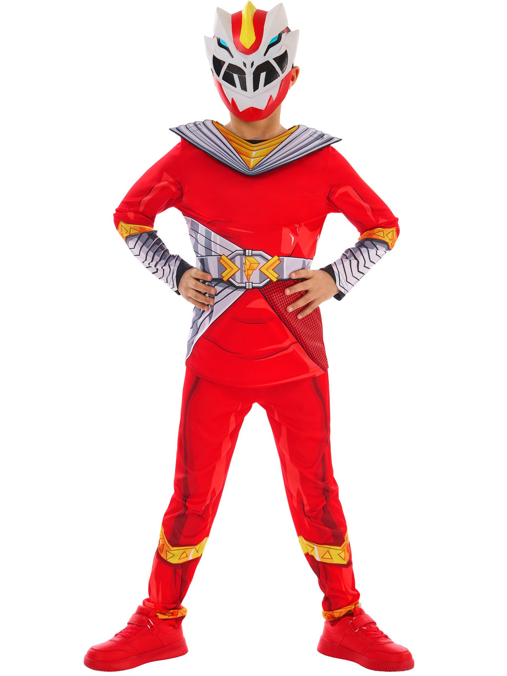 Kids Power Ranger Cosmic Fury Red Ranger Costume