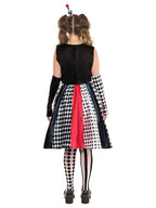 Adult Monochrome Clown Dress