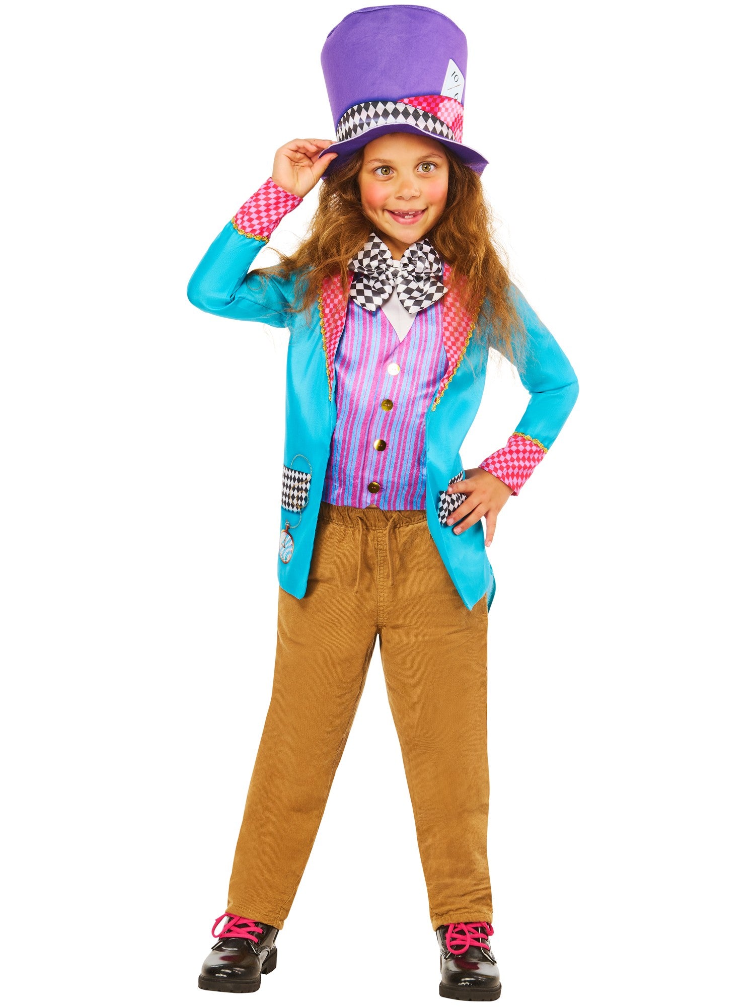 Kids Eccentric Hatter Costume