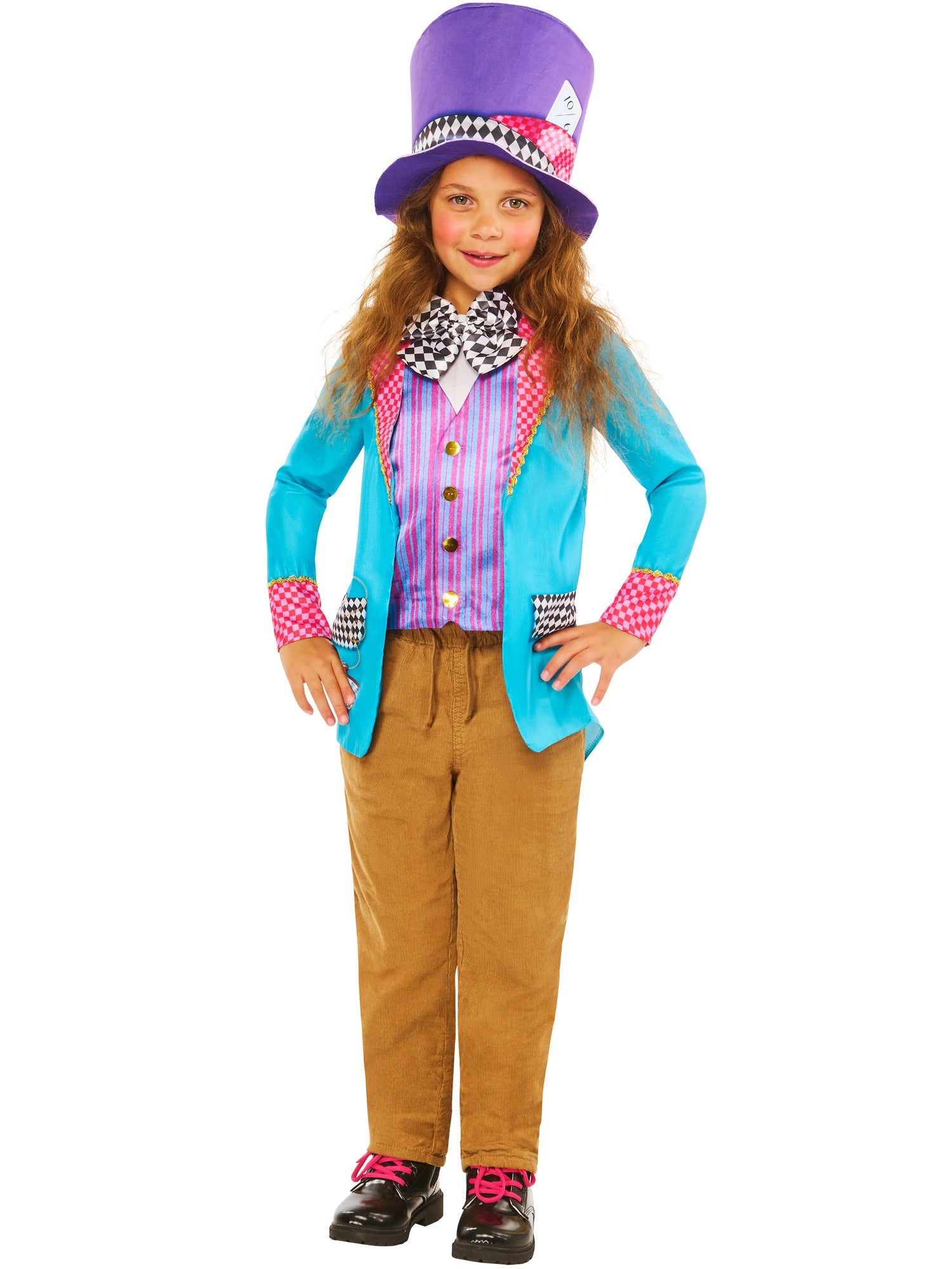 Kids Eccentric Hatter Costume