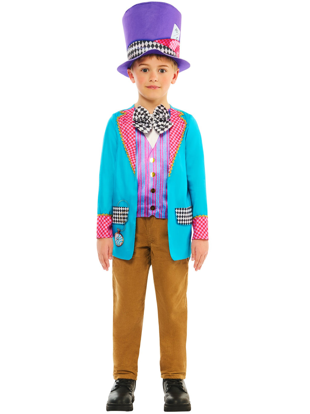 Kids Eccentric Hatter Costume