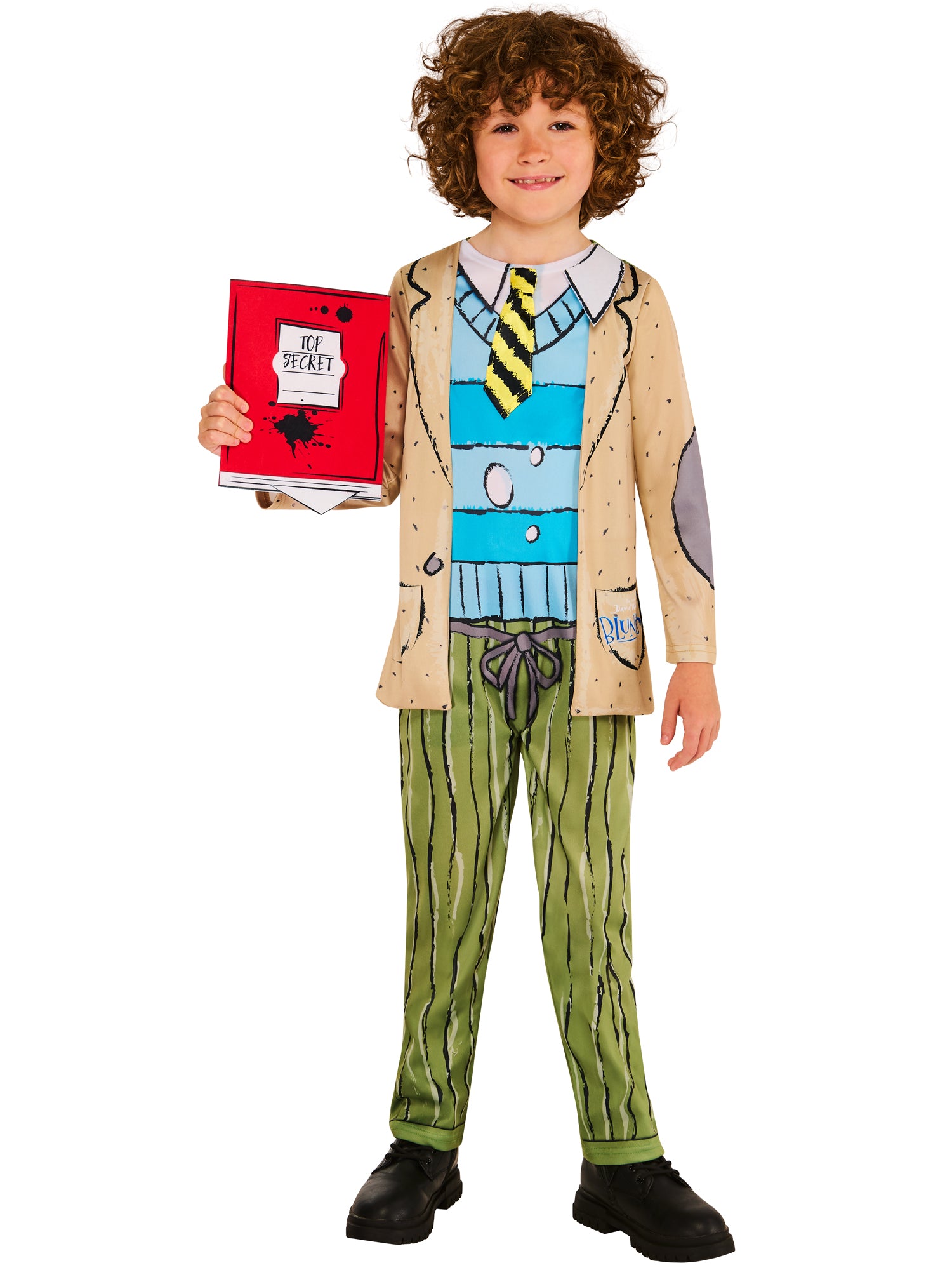 David Walliams Kids Bertie Blunder Costume