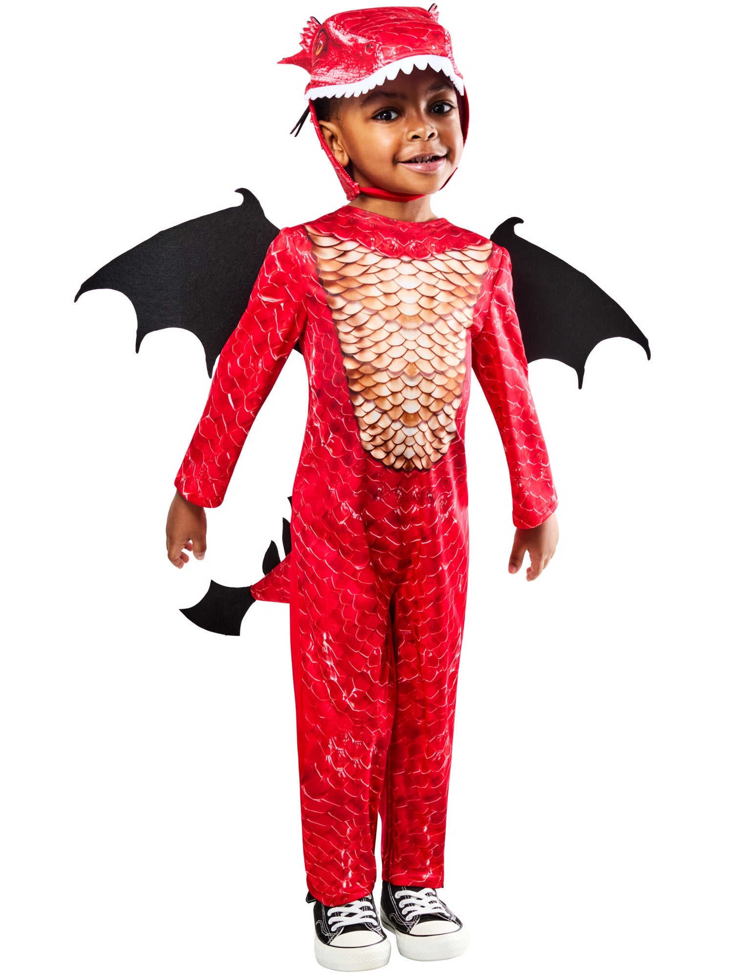 Toddler Red Dragon Kids Costume