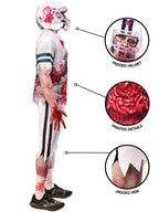 Zombie American Footballer Adult Costume