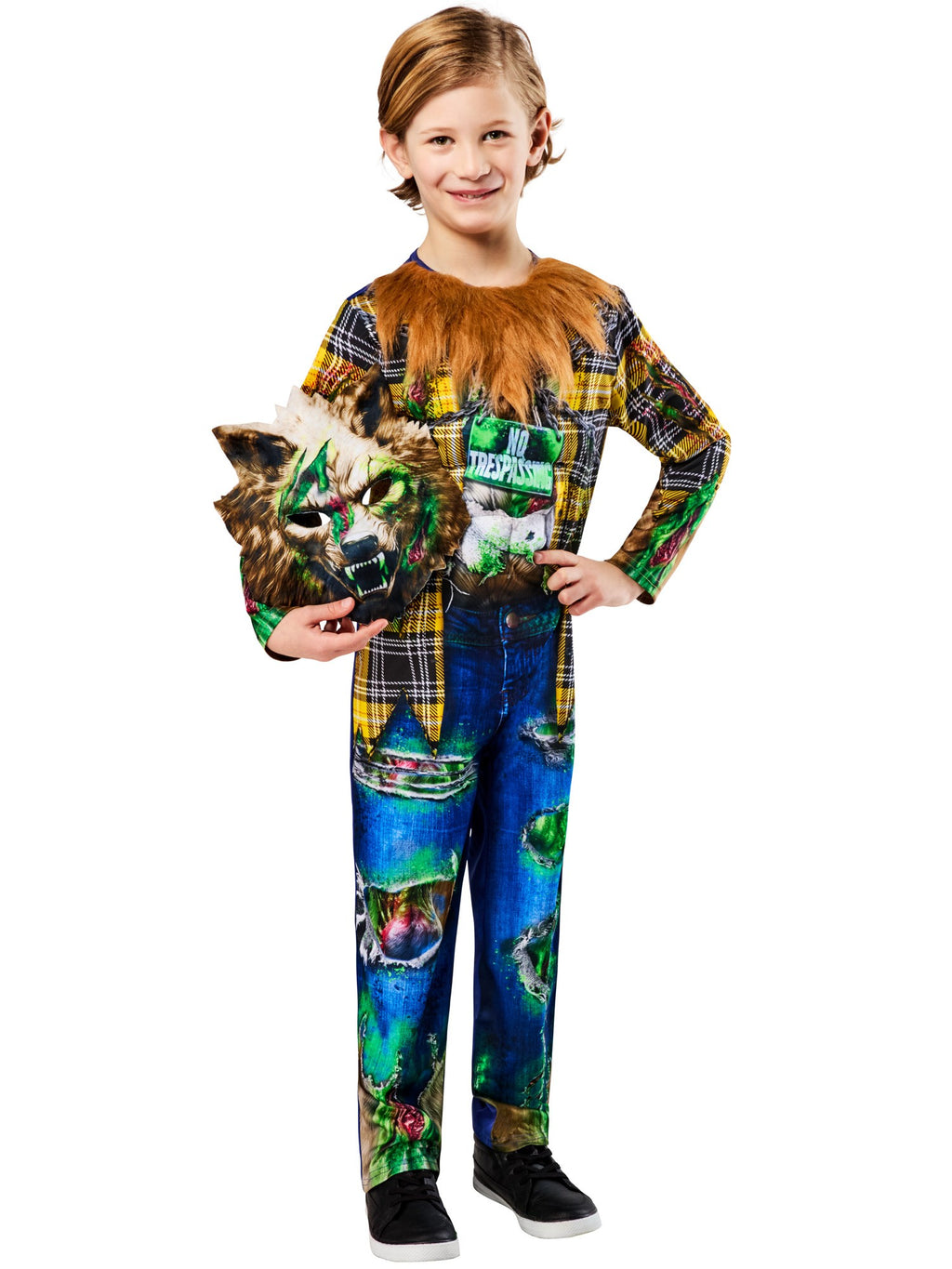 Toxic Werewolf Kids Costume