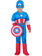 Captain America Deluxe Kids Costume