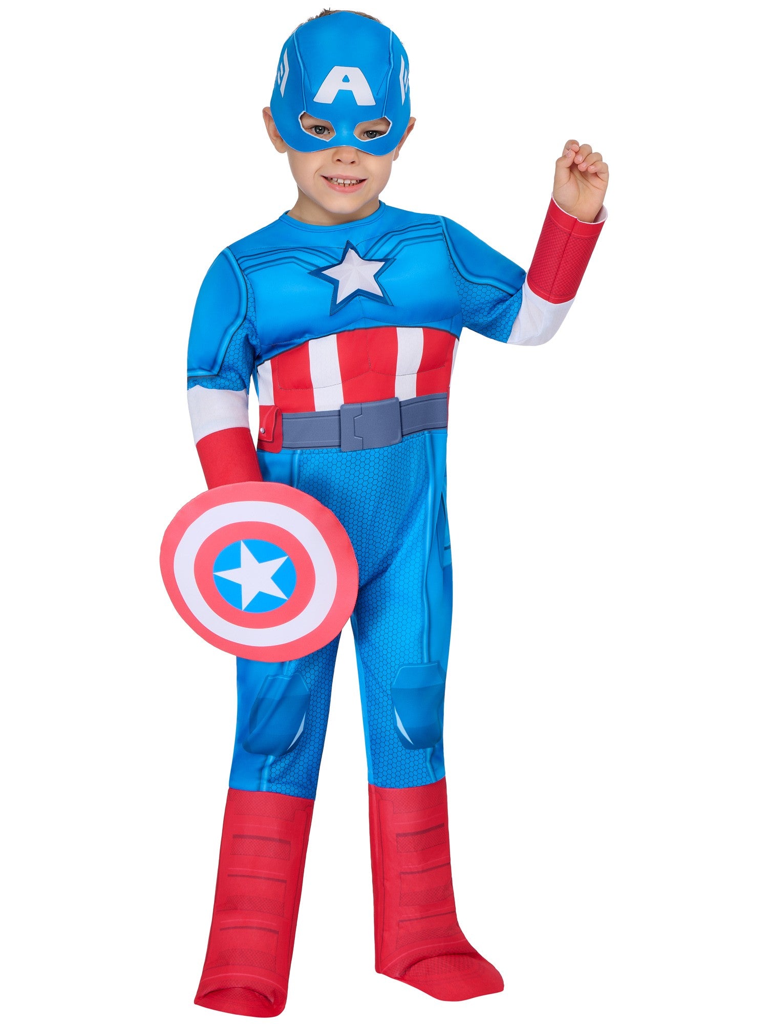 Captain America Deluxe Kids Costume