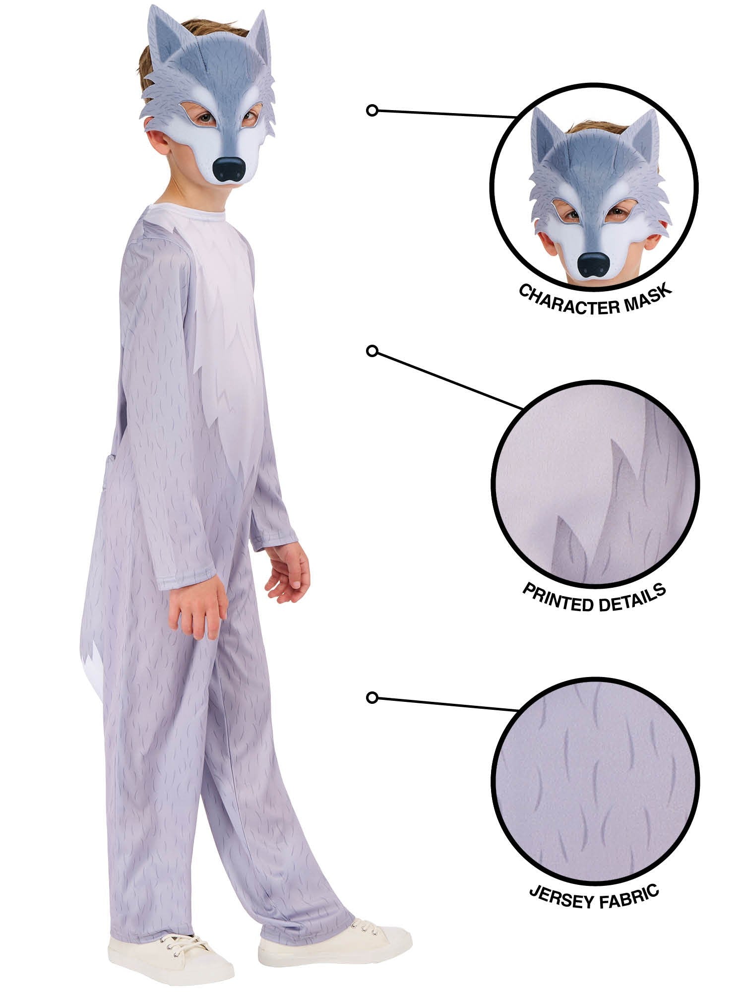 Storybook Wolf Kids Costume