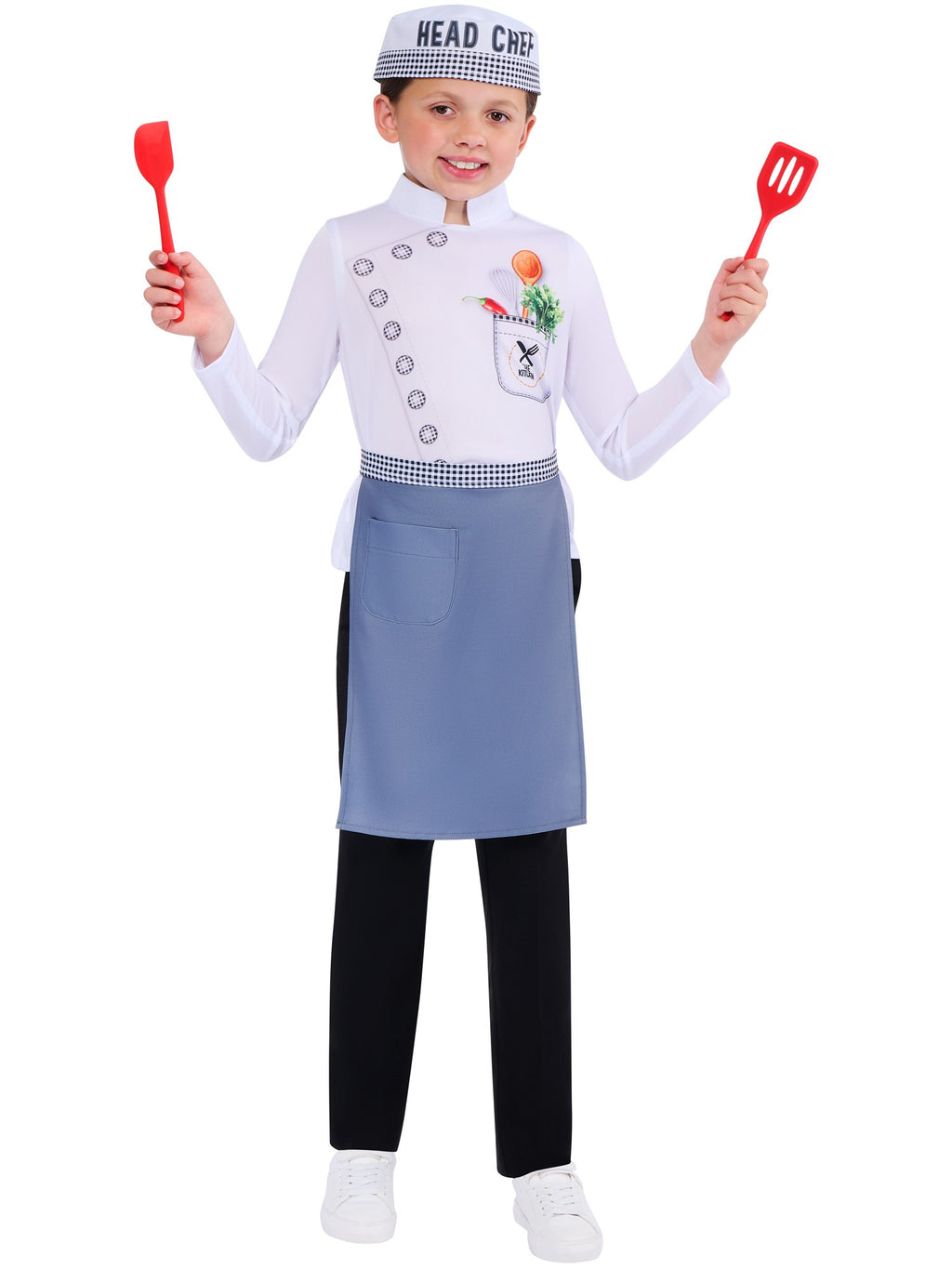 Modern Chef Kids Costume
