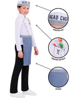 Modern Chef Kids Costume