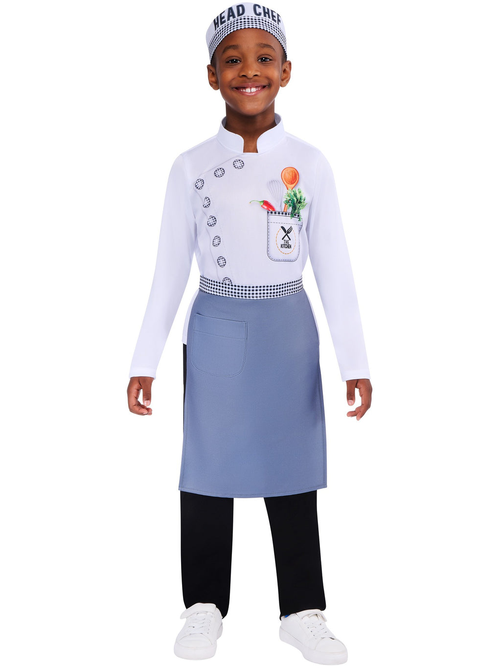 Modern Chef Kids Costume