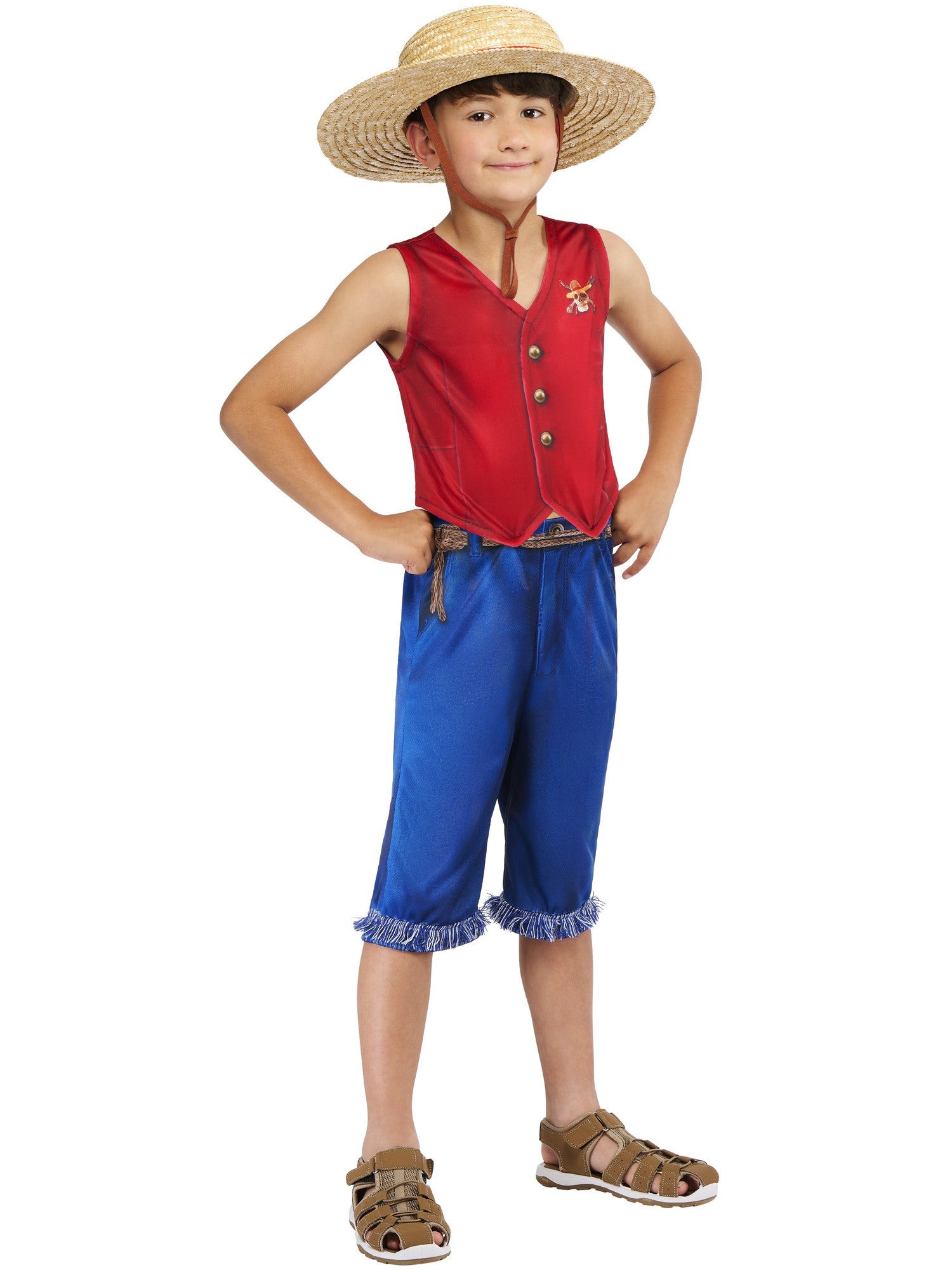 Monkey D. Luffy Kids Costume from One Piece