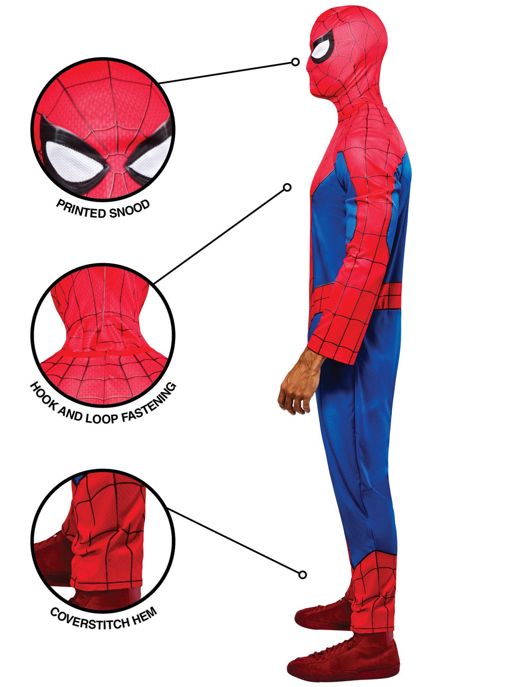 Spider-Man Adults Mens Costume
