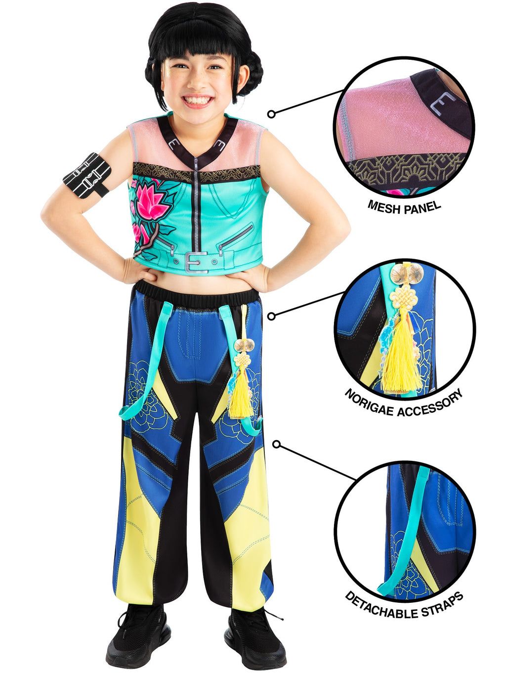 KPop Zoey Demon Hunters Kids Costume