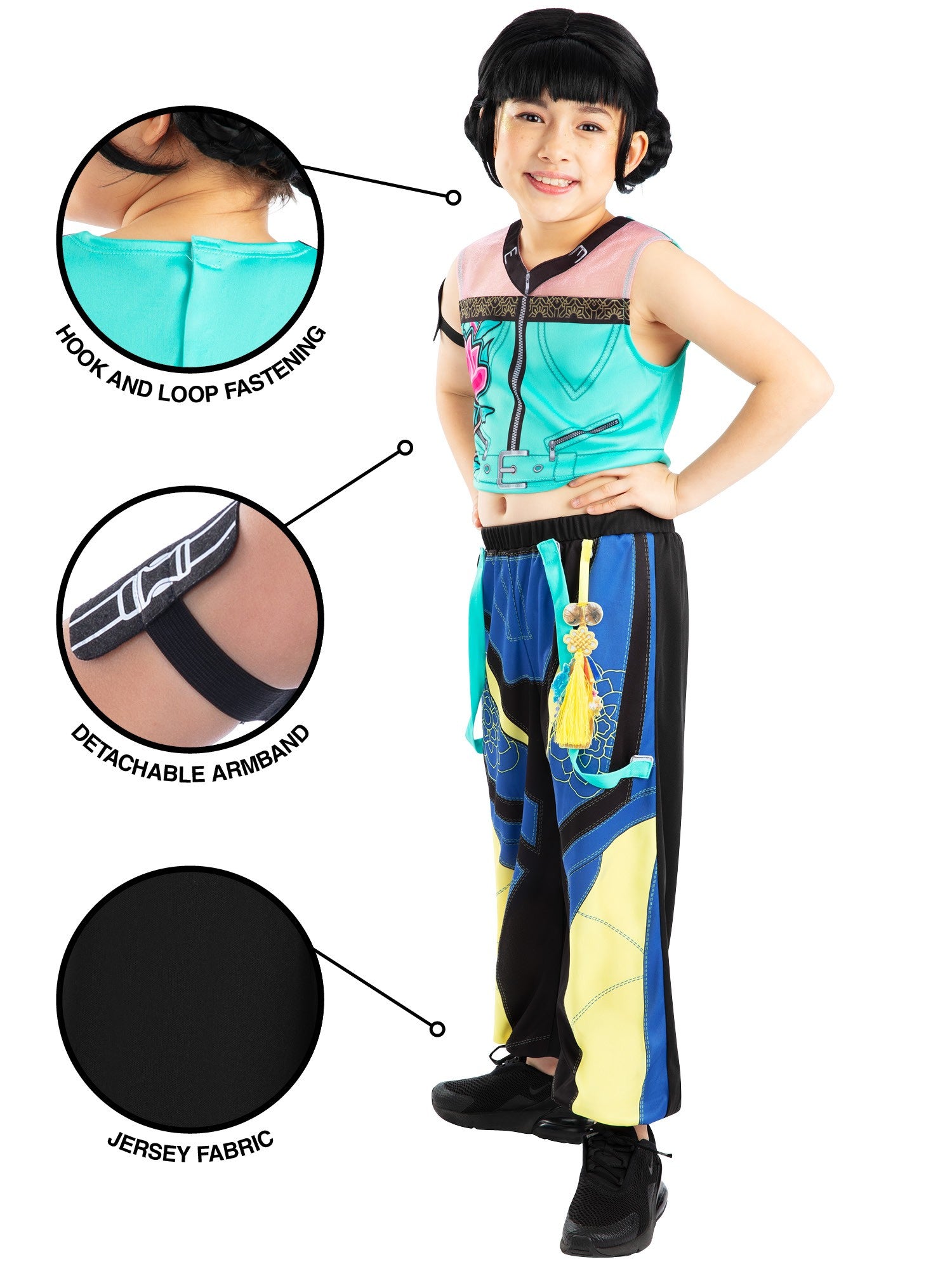 KPop Zoey Demon Hunters Kids Costume