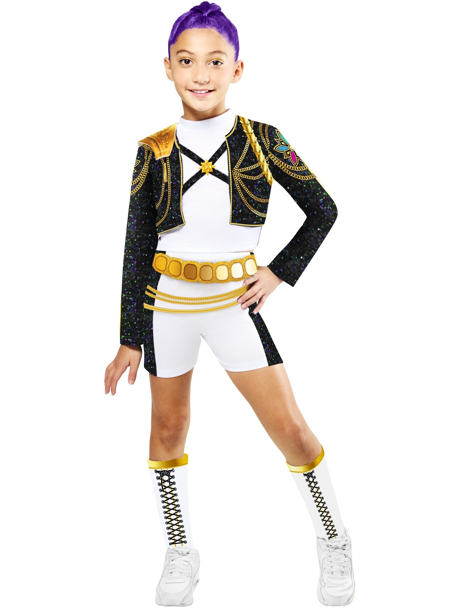 Rumi Golden Hybrid Demon Hunters Kids Costume