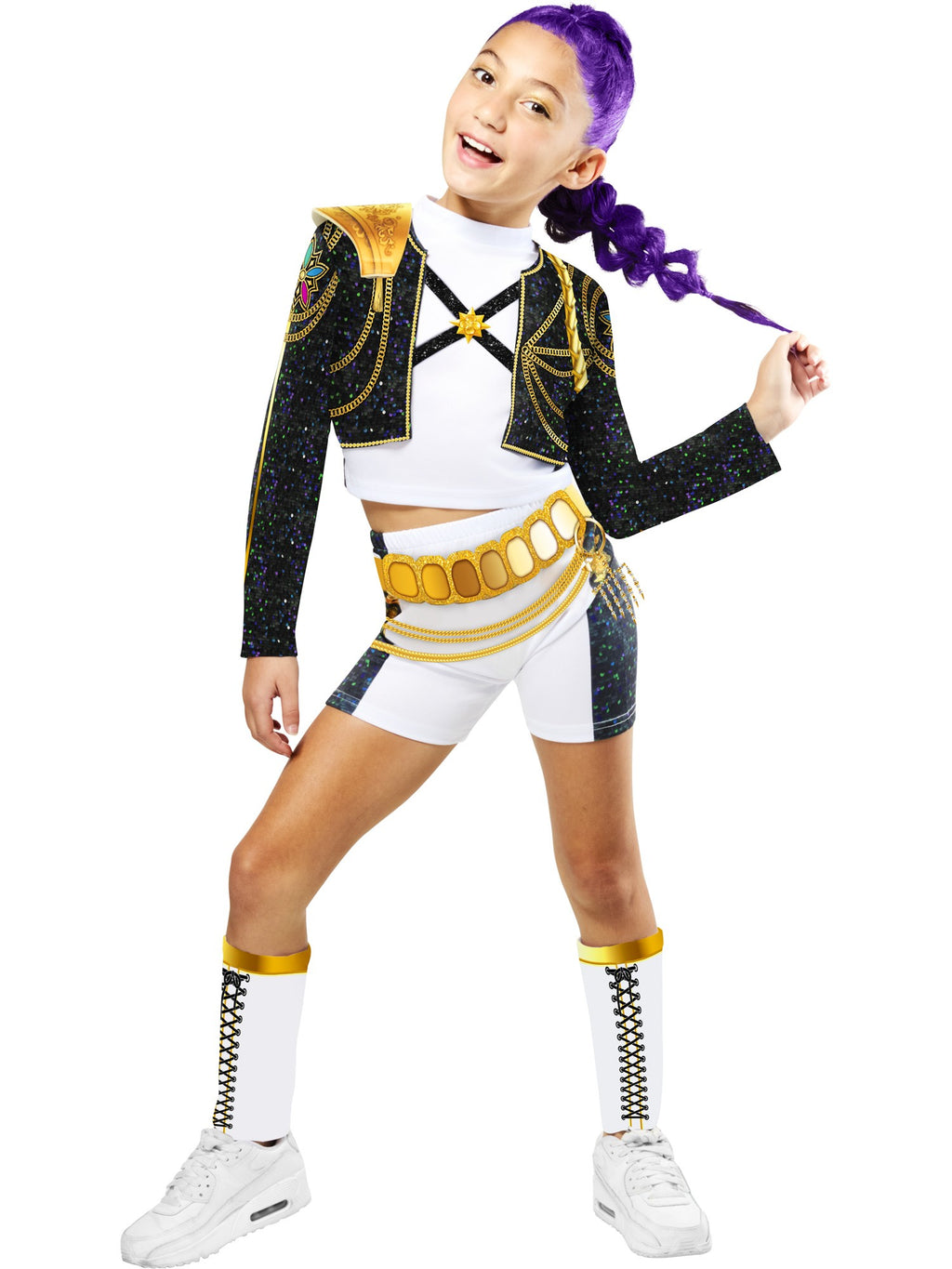 Rumi Golden Hybrid Demon Hunters Kids Costume