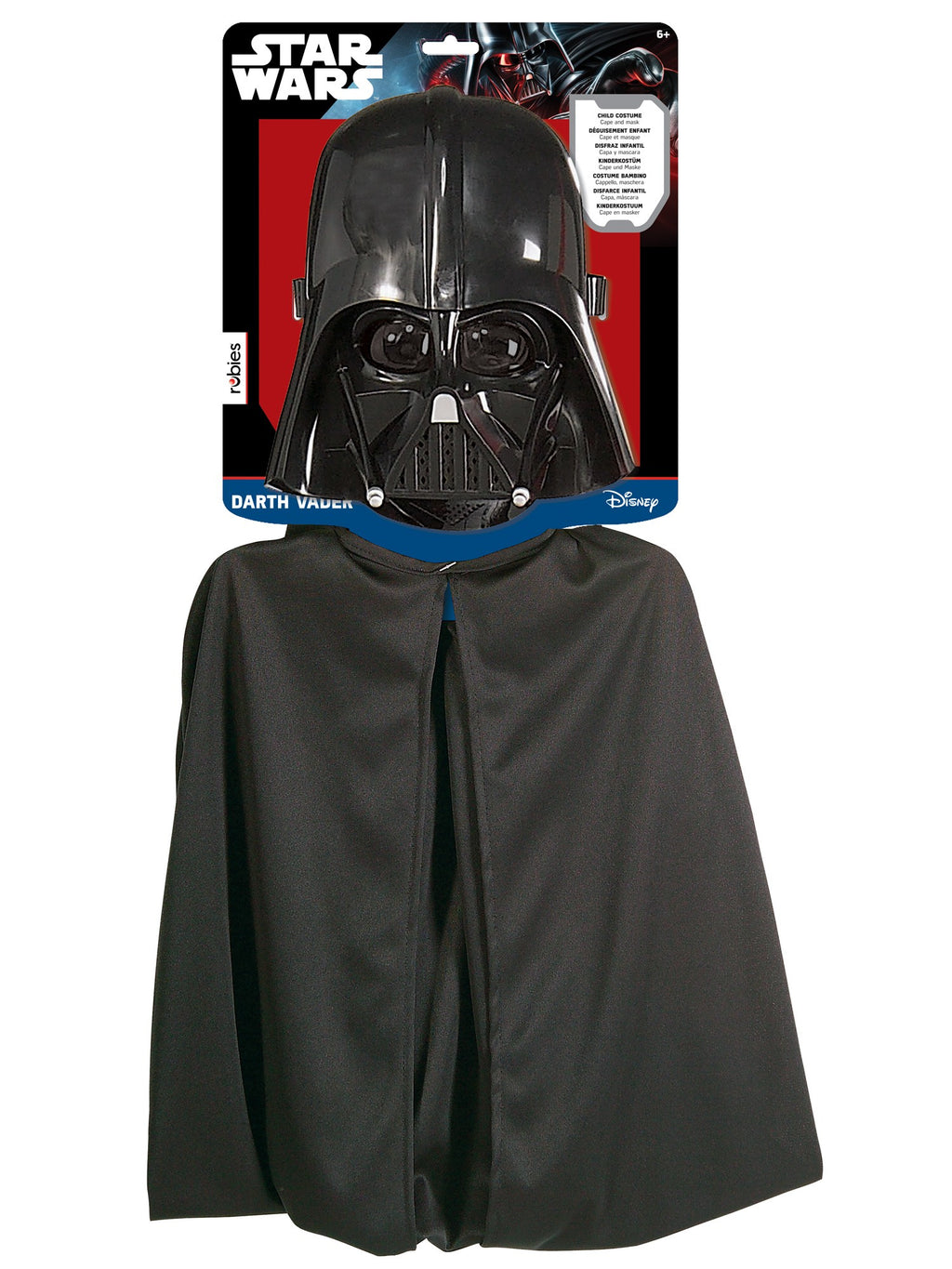 Darth Vader Cape With Mask From Star Wars Revenge Of The Sith