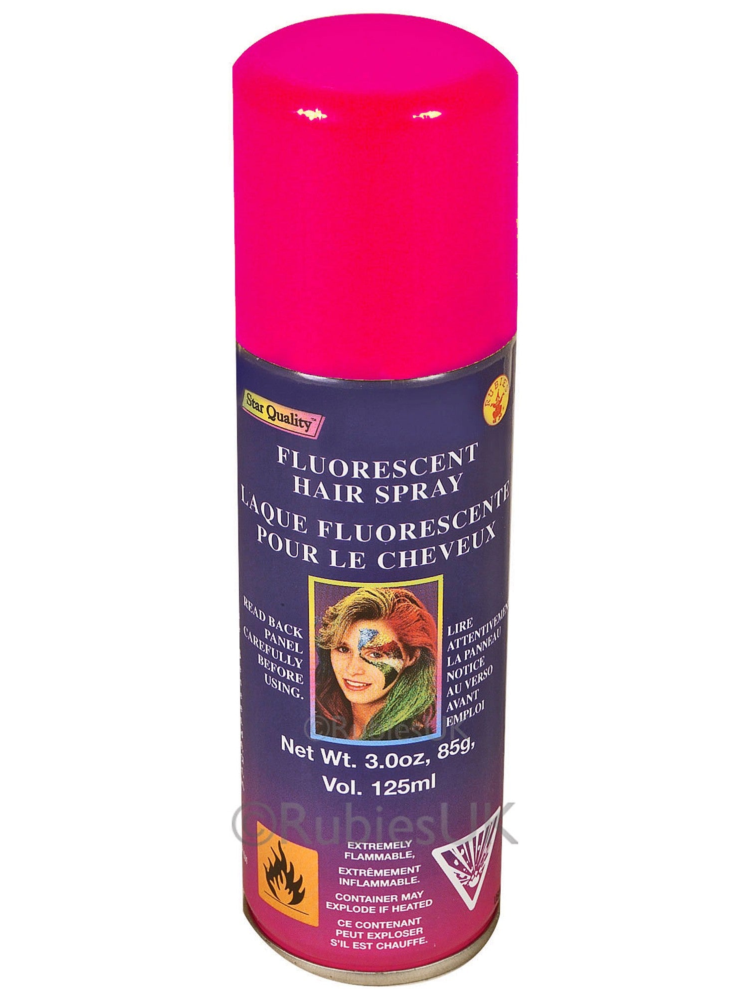 Fluorescent Hairspray