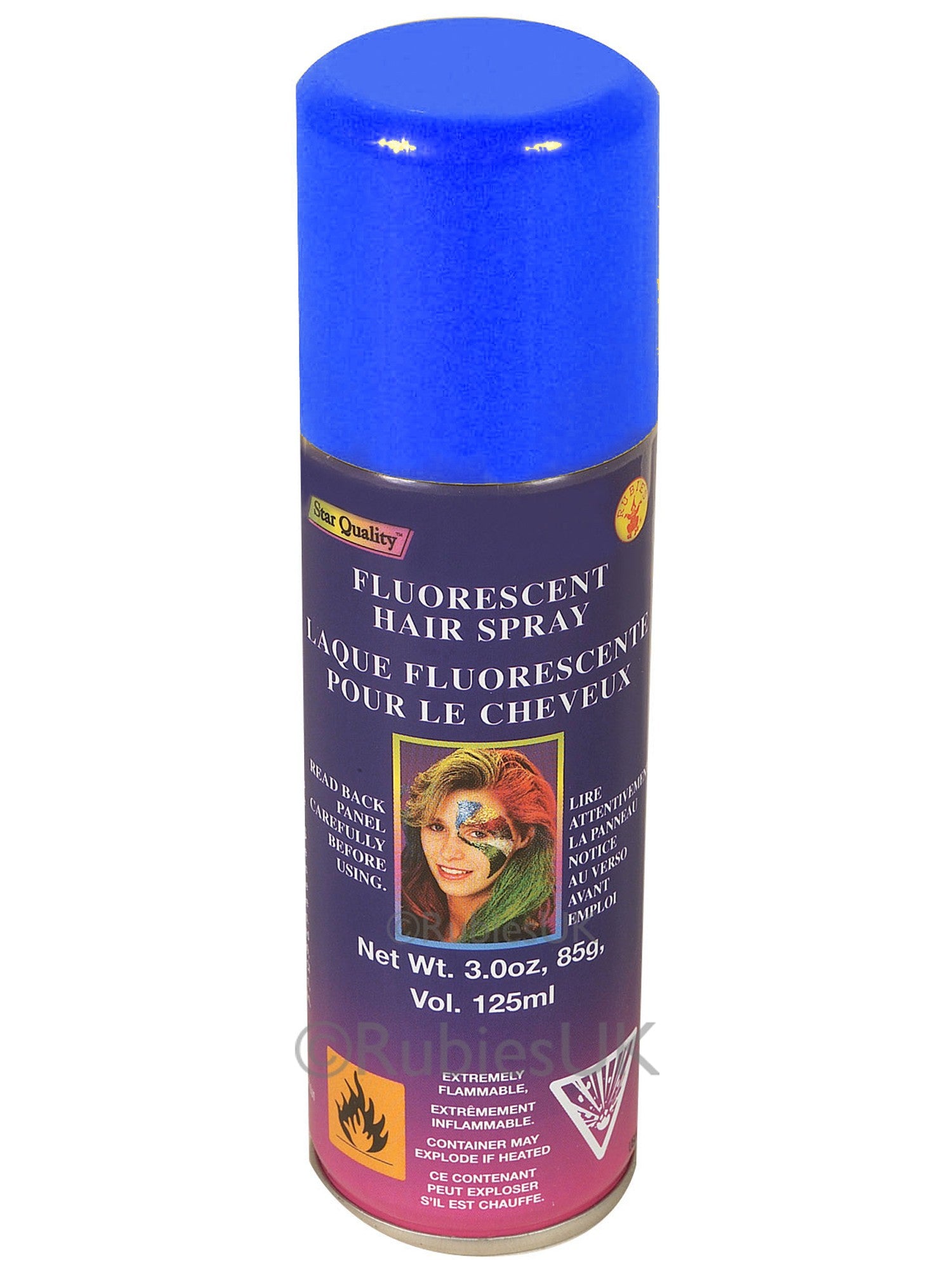 Fluorescent Hairspray