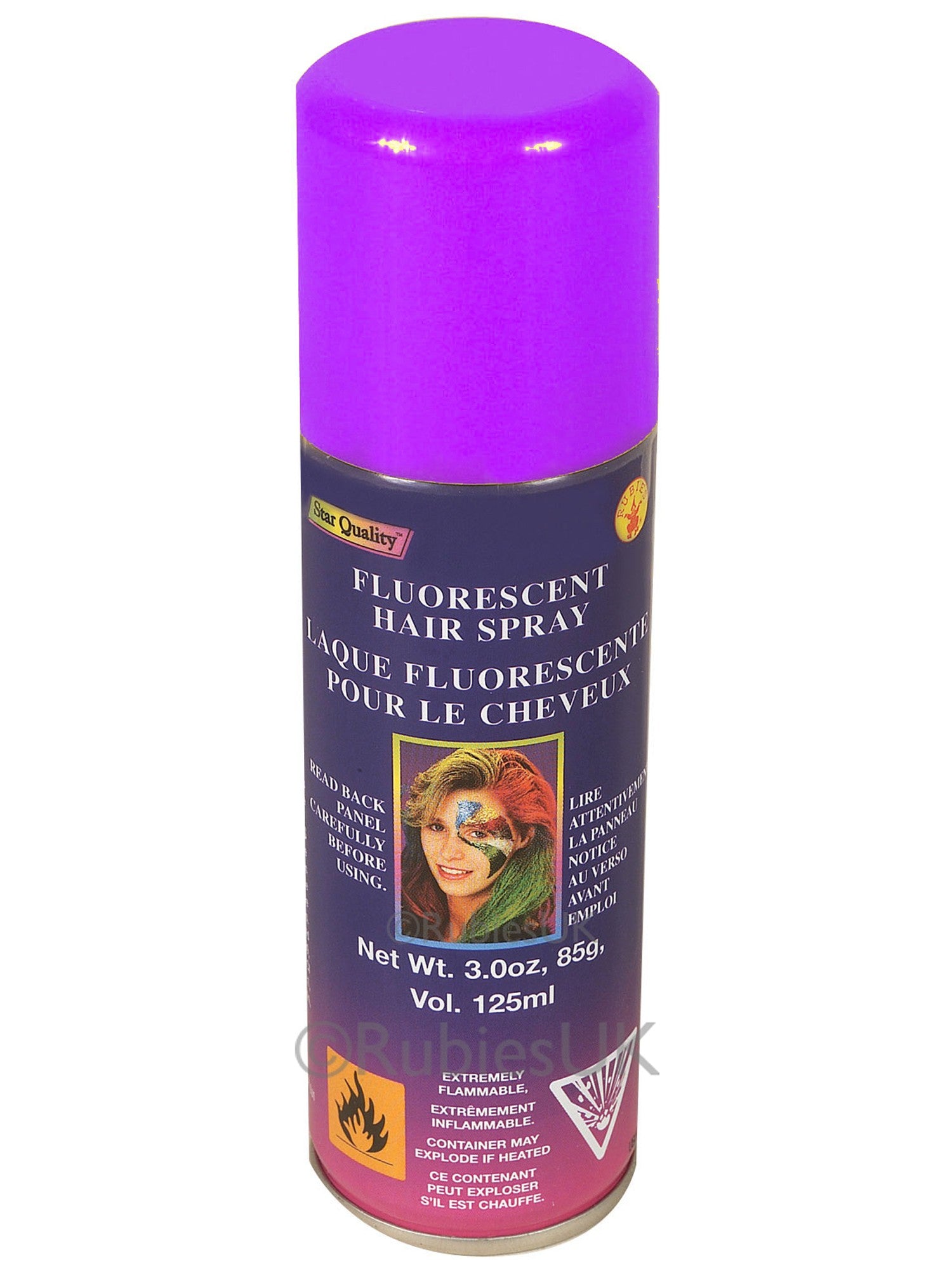 Fluorescent Hairspray