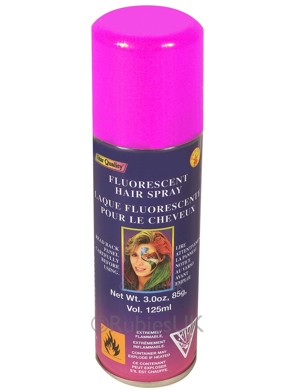 Fluorescent Hairspray
