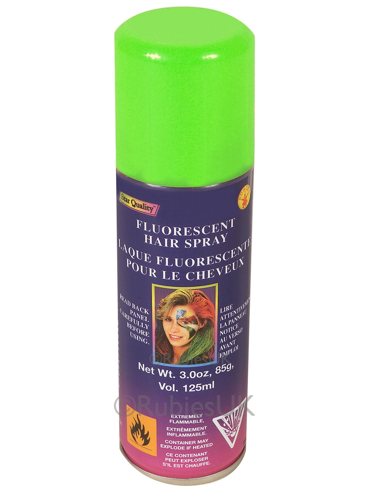Fluorescent Hairspray