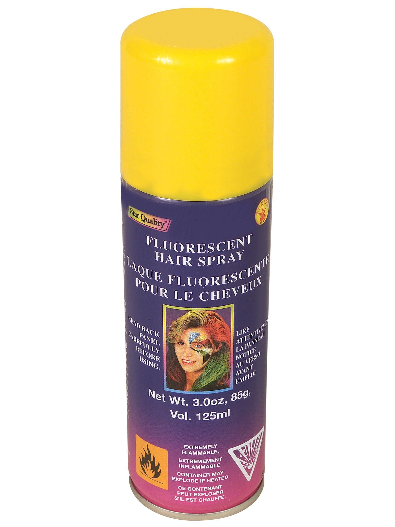 Fluorescent Hairspray