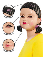 Girl Doll Adult Mask Girl Doll Adult Mask from Squid Game