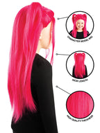 KPop Mira Demon Hunters Kids Wig