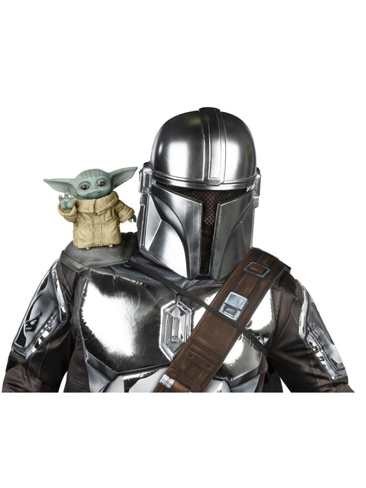 The Child Shoulder Sitter From Star Wars Mandalorian