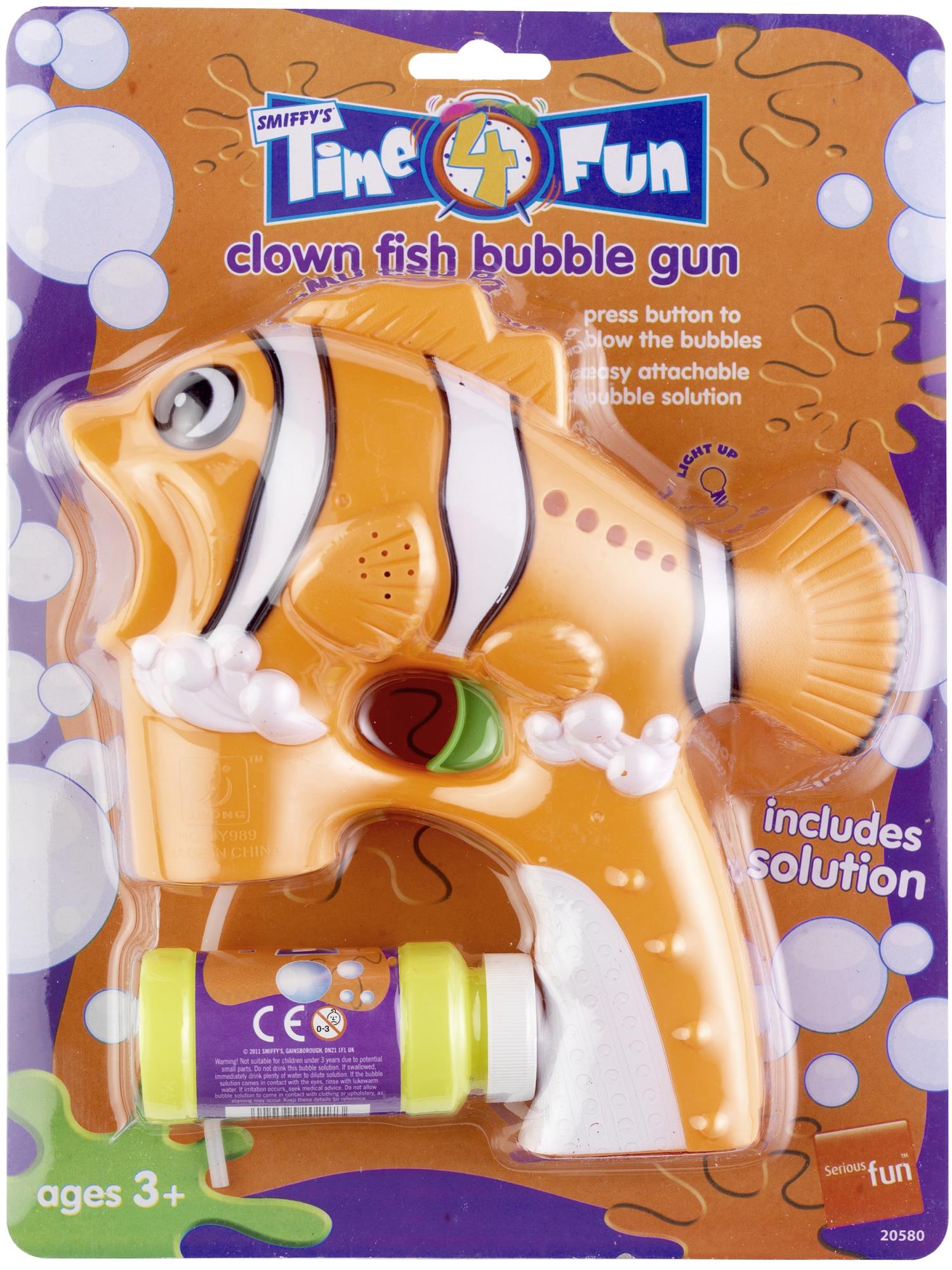 Clown Fish Bubble Gun
