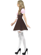 Tavern Girl Costume, Brown, Short