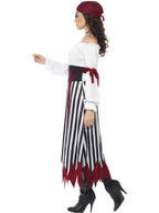 Pirate Lady Costume, Black & White