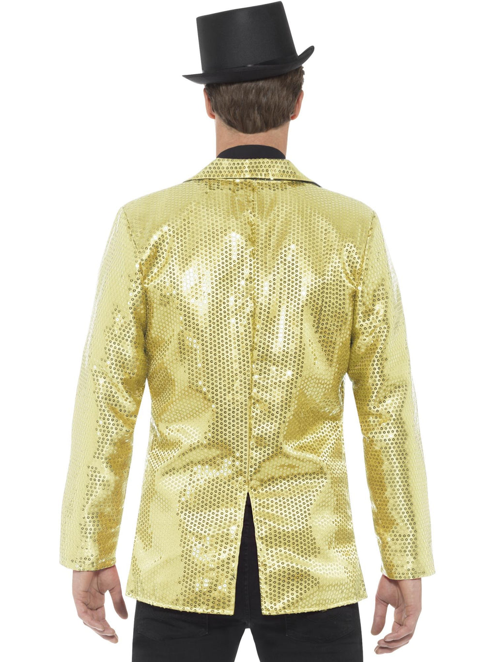 Sequin Jacket, Mens, Gold
