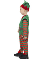 Elf Toddler Costume, Red & Green