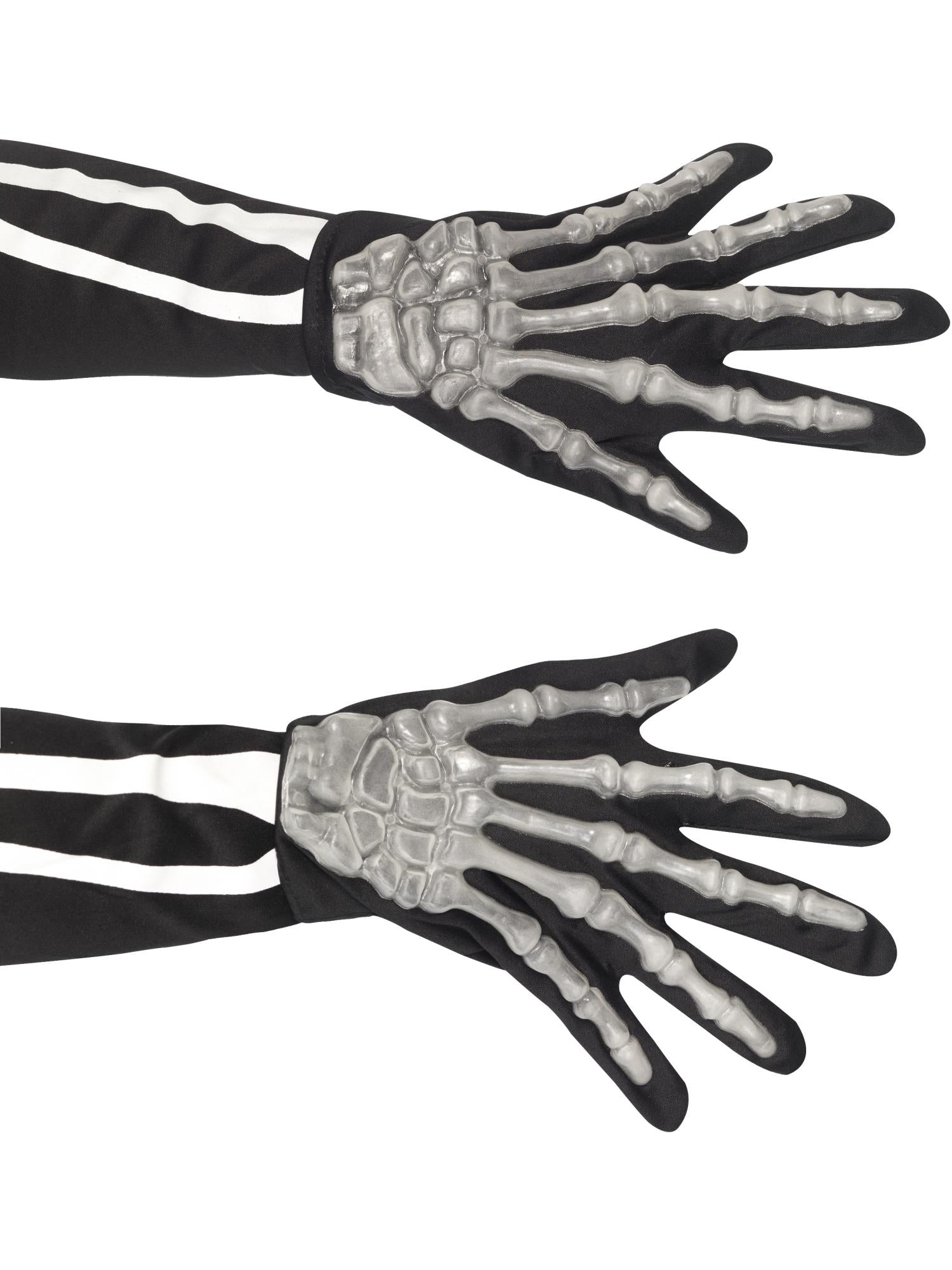 Skeleton Gloves, Adult
