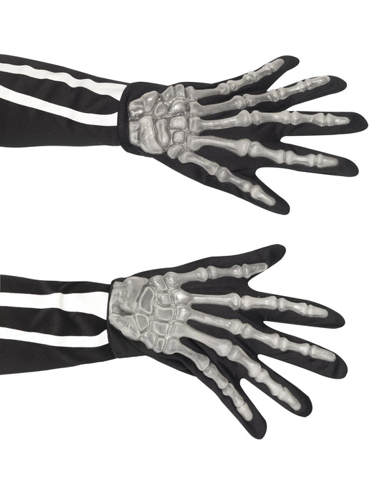 Skeleton Gloves, Adult