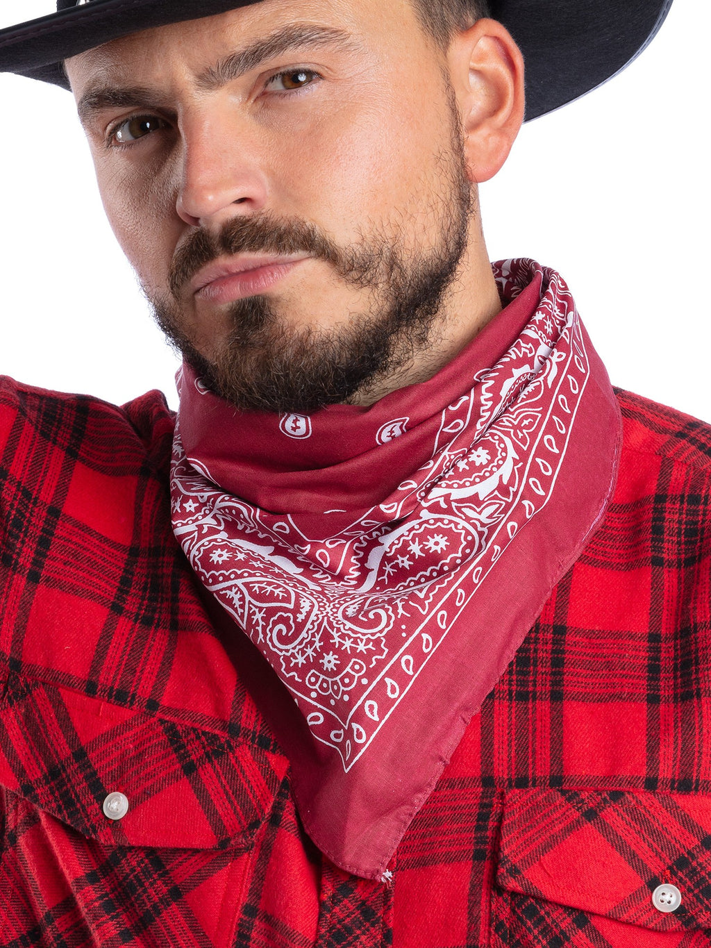 Cowboy Bandana, Red