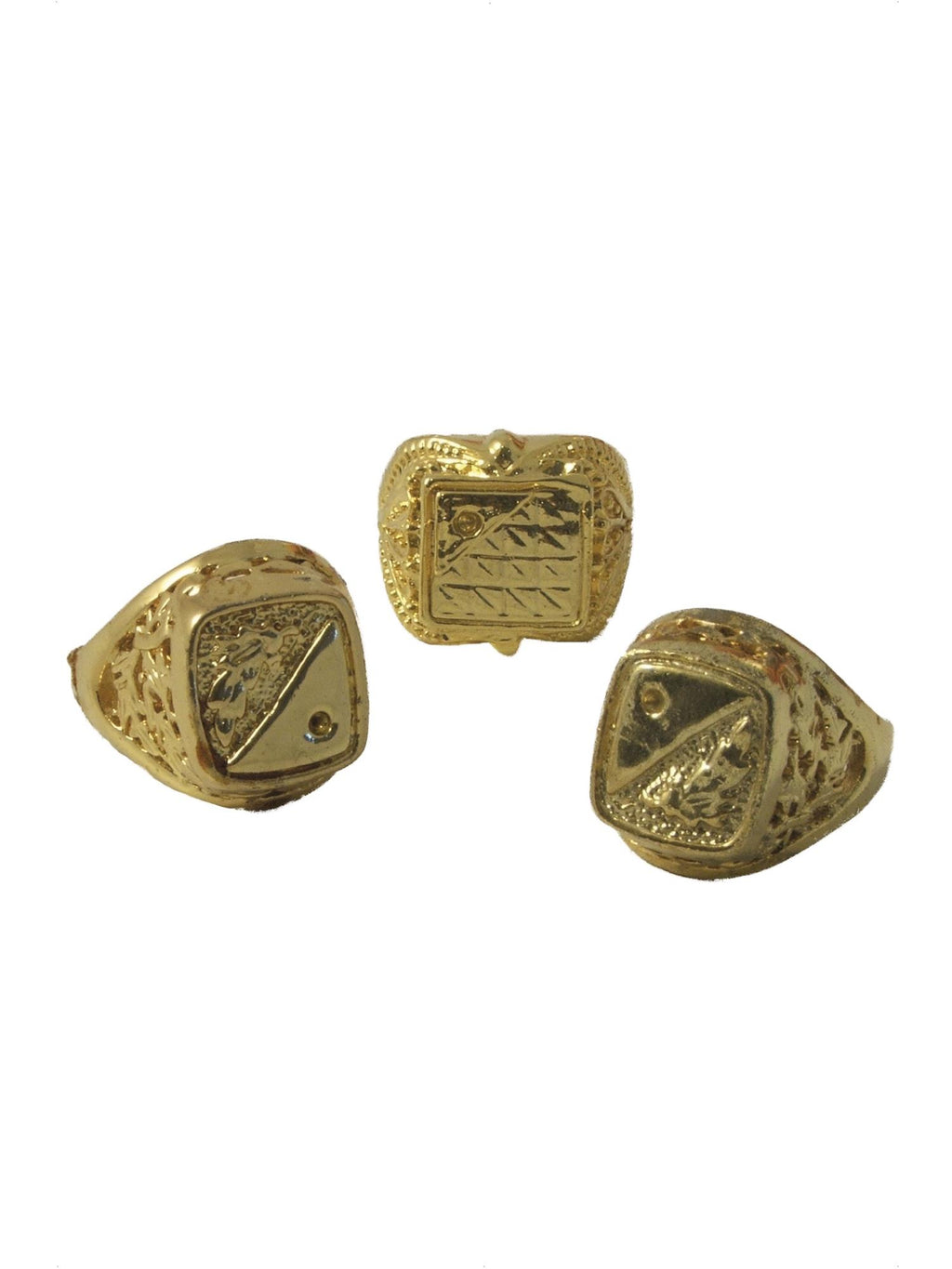 Assorted Rings, Gold
