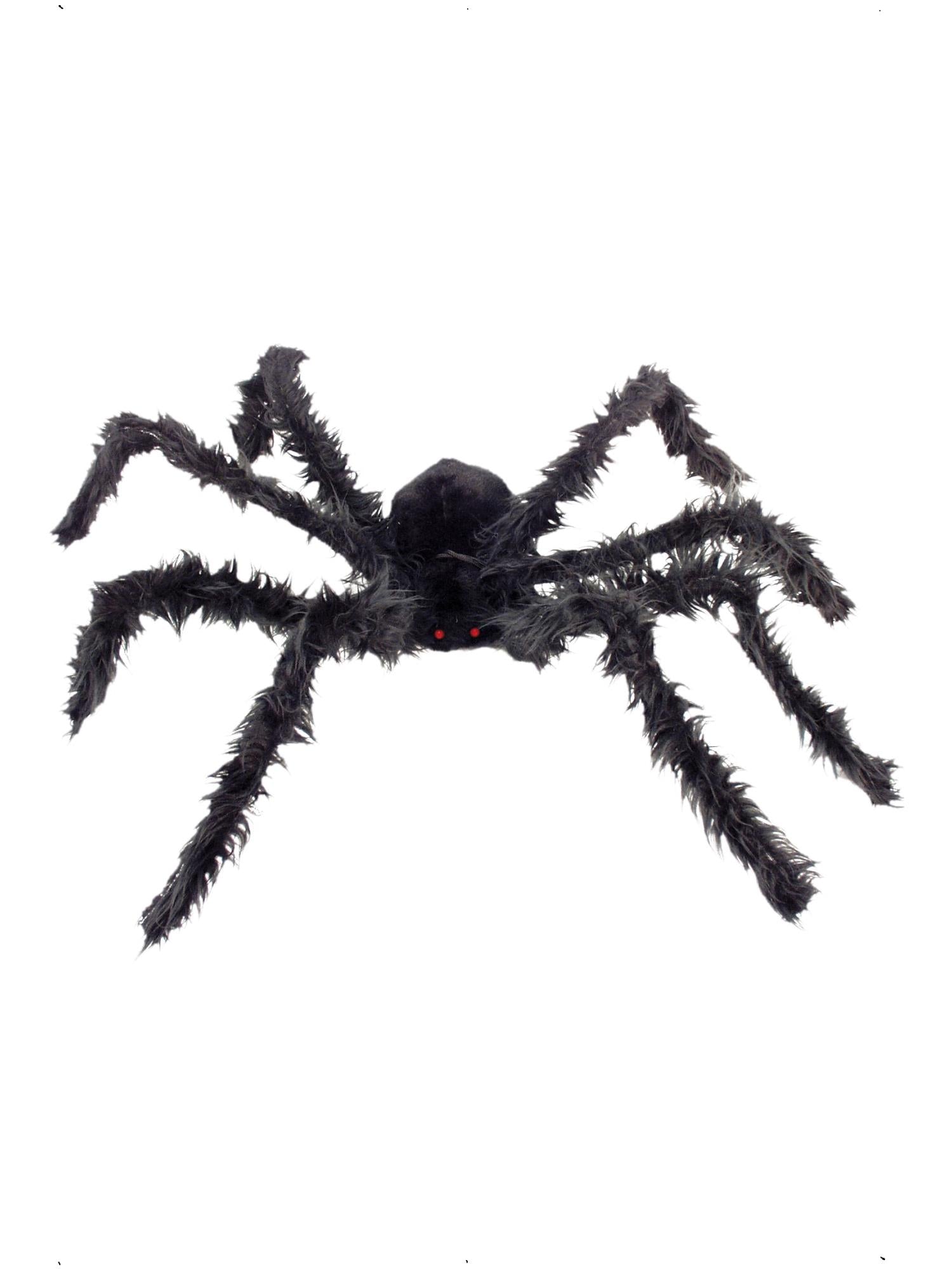 Giant Hairy Spider with Light Up Eyes
