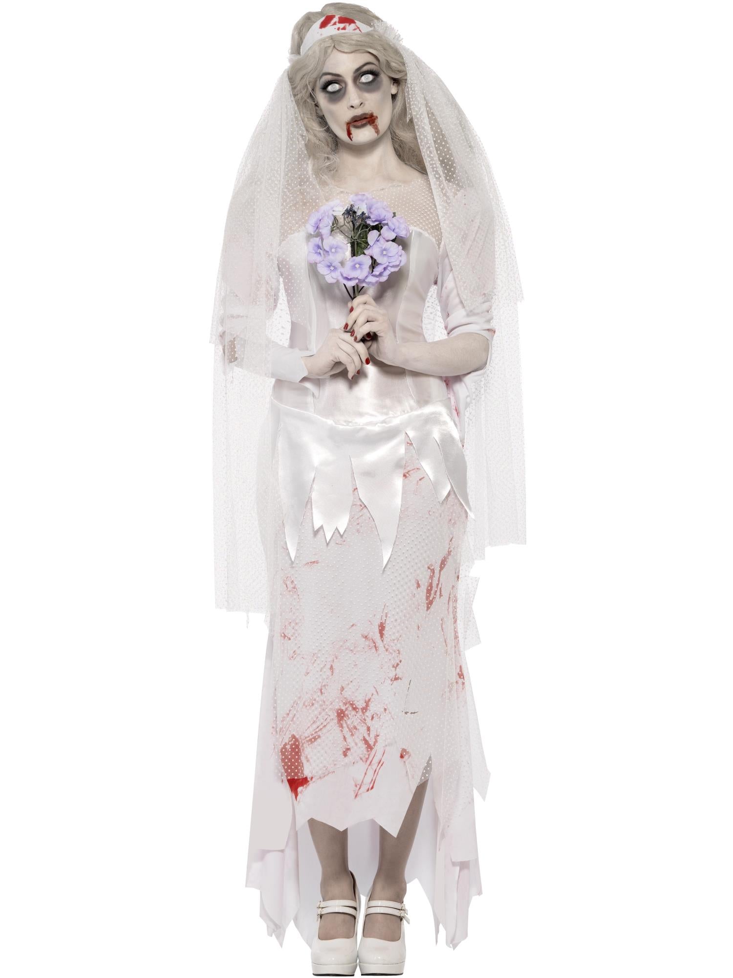 Zombie Bride Adult Women's Costume
