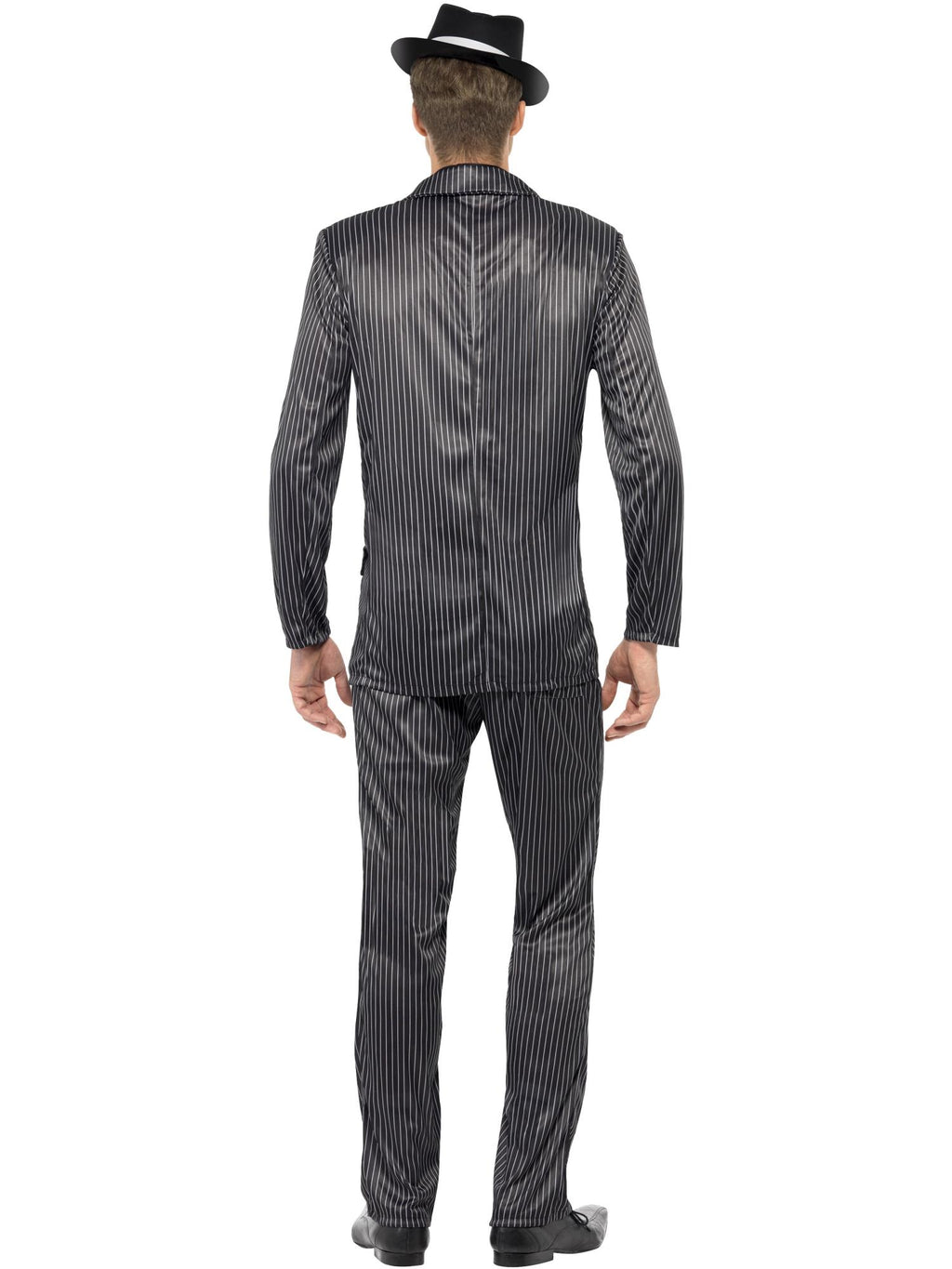 Gangster Costume, Black, Pinstripe