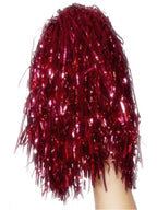 Pom Poms Metallic, Red