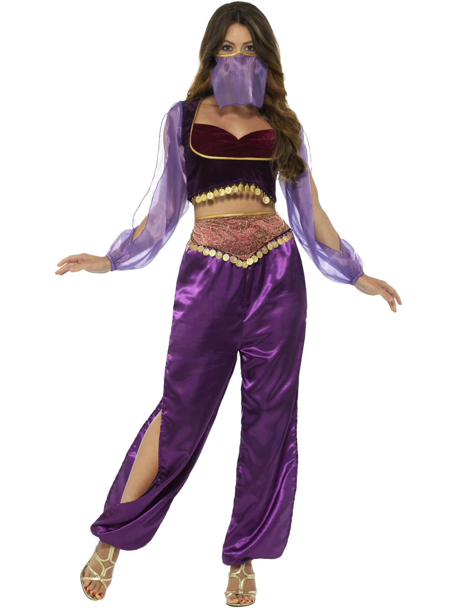 Arabian Princess Costume, Purple