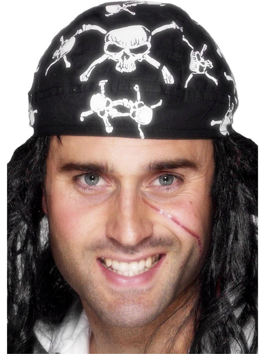 Pirate Bandana, Skull and Crossbones Design