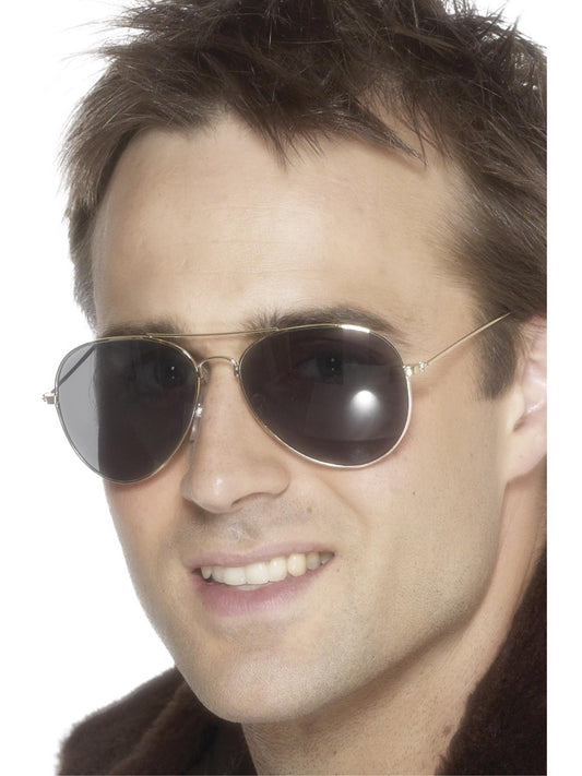 Aviator Specs, Silver