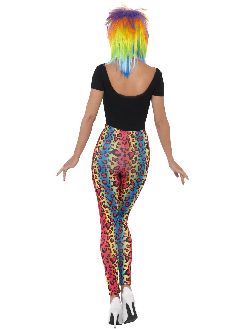 Neon Leopard Print Leggings